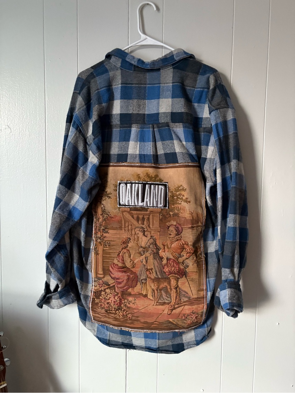 Oakland Vintage 90s Grunge Upcycled Flannel